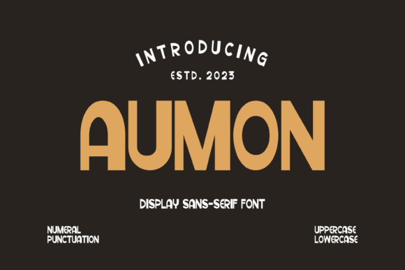 Aumon Typeface: The Bold Choice for Stronger Brand Identity