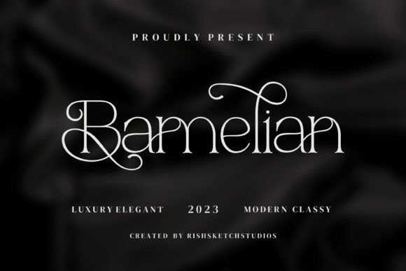 Bamelian: A Serif Font for Refined Editorial Design