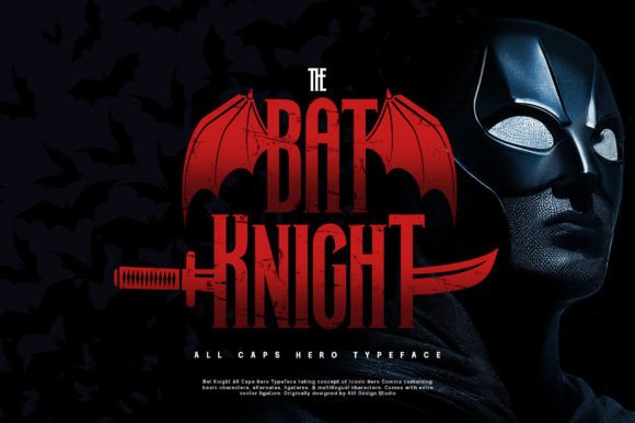 Bat Knight Typeface: Bold Serif for High-Impact Digital Campaigns