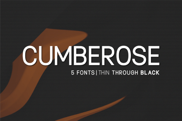 Cumberose: The Modern Sans Serif Font for Handmade Brands