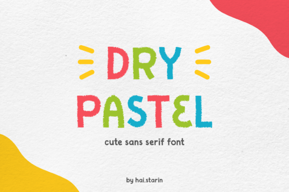 Dry Pastel: A Vibrant Sans Serif Typeface for Modern Editorial Design