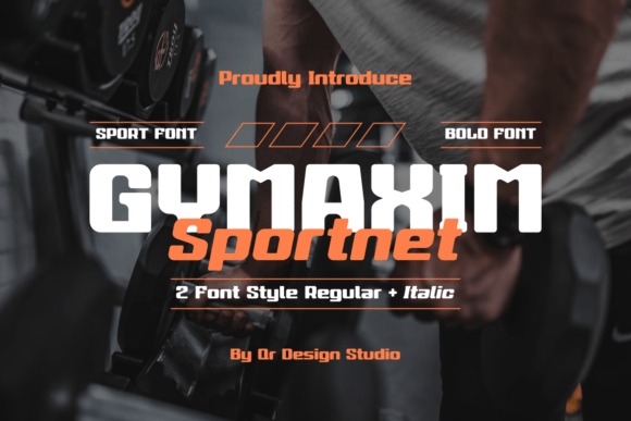 Gymaxim Sportnet: The Bold Sans Serif Font for Scroll-Stopping Visuals