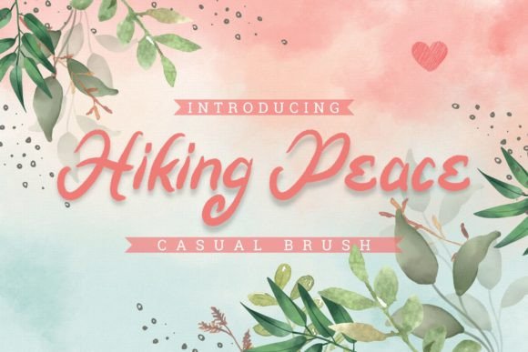 Hiking Peace: The Modern Script Font for Polished Web Design