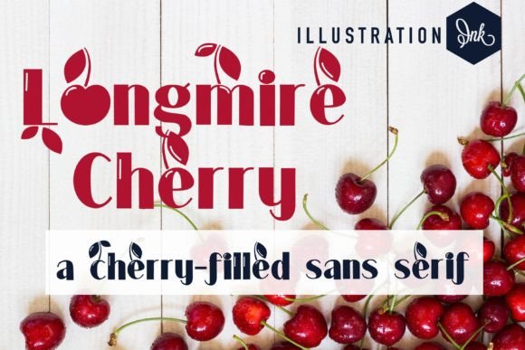 Longmire Cherrry: The Playful Sans Serif Font for Handmade Brands