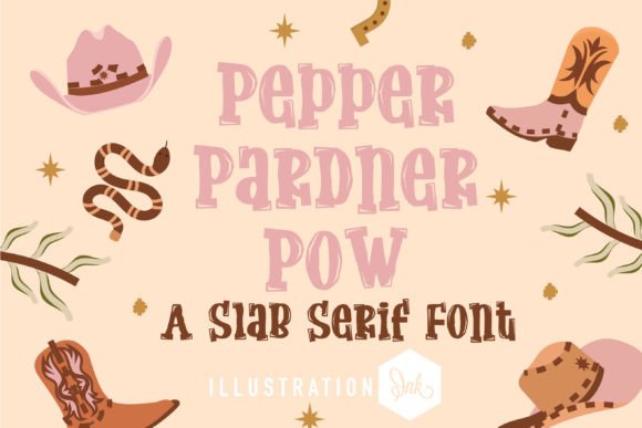 Pepper Pardner: The Bold Slab Serif Font for Stronger Brand Identity