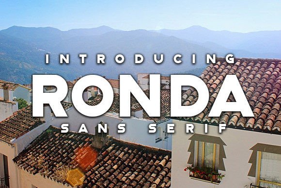 Ronda: The Bold Sans Serif Typeface for Modern Web Design