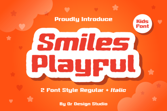 Smiles Playful: A Bold Sans Serif for Modern Editorial Design