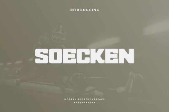Soecken: A Bold Serif Typeface for Impactful Editorial Design