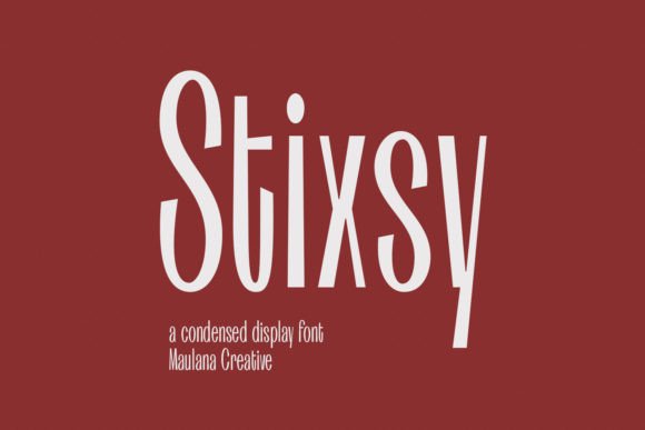 Stixsy: The Bold Sans Serif Typeface for Scroll-Stopping Campaigns