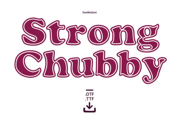 Strong Chubby: The Bold Slab Serif for Handmade Product Branding