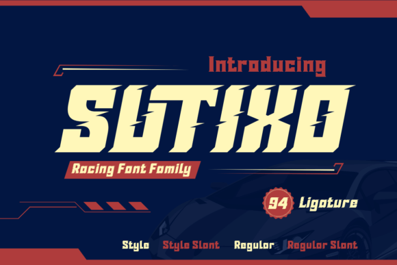 Sutixo Typeface Review: Speed and Style for Bold Designs