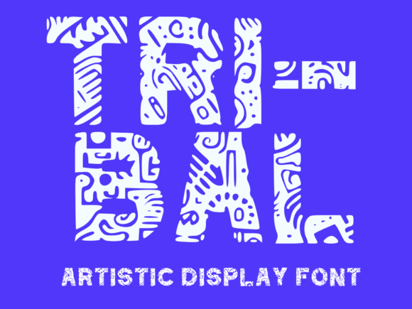 Tribal Doodle: The Bold Typeface for Modern Editorial Design