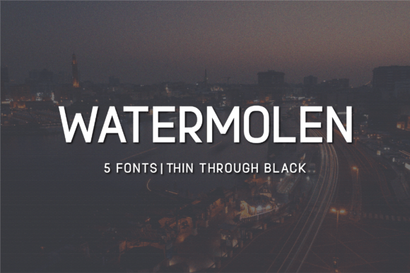 Watermolen: The Sans Serif Typeface for Modern Campaigns