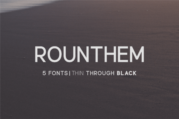 Why Rounthem Is the Perfect Sans Serif for Modern Editorial Design