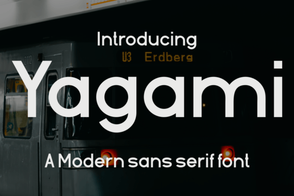 Yagami: A Bold Sans Serif for High-Impact Digital Layouts